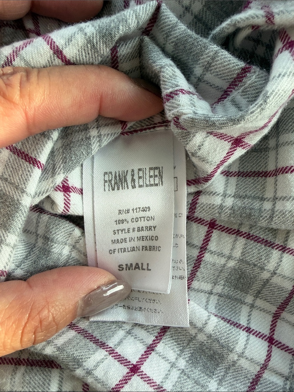 Frank and Eileen Flannel Shirt - Picture 4 of 4